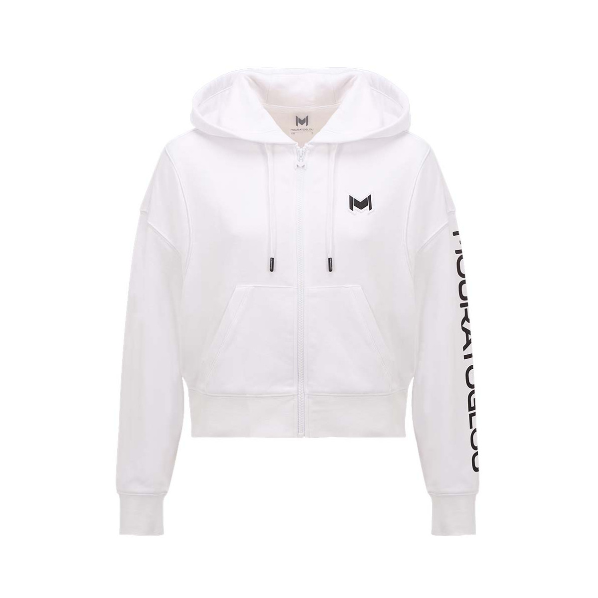 Veste à capuche Mouratoglou Femme Blanc