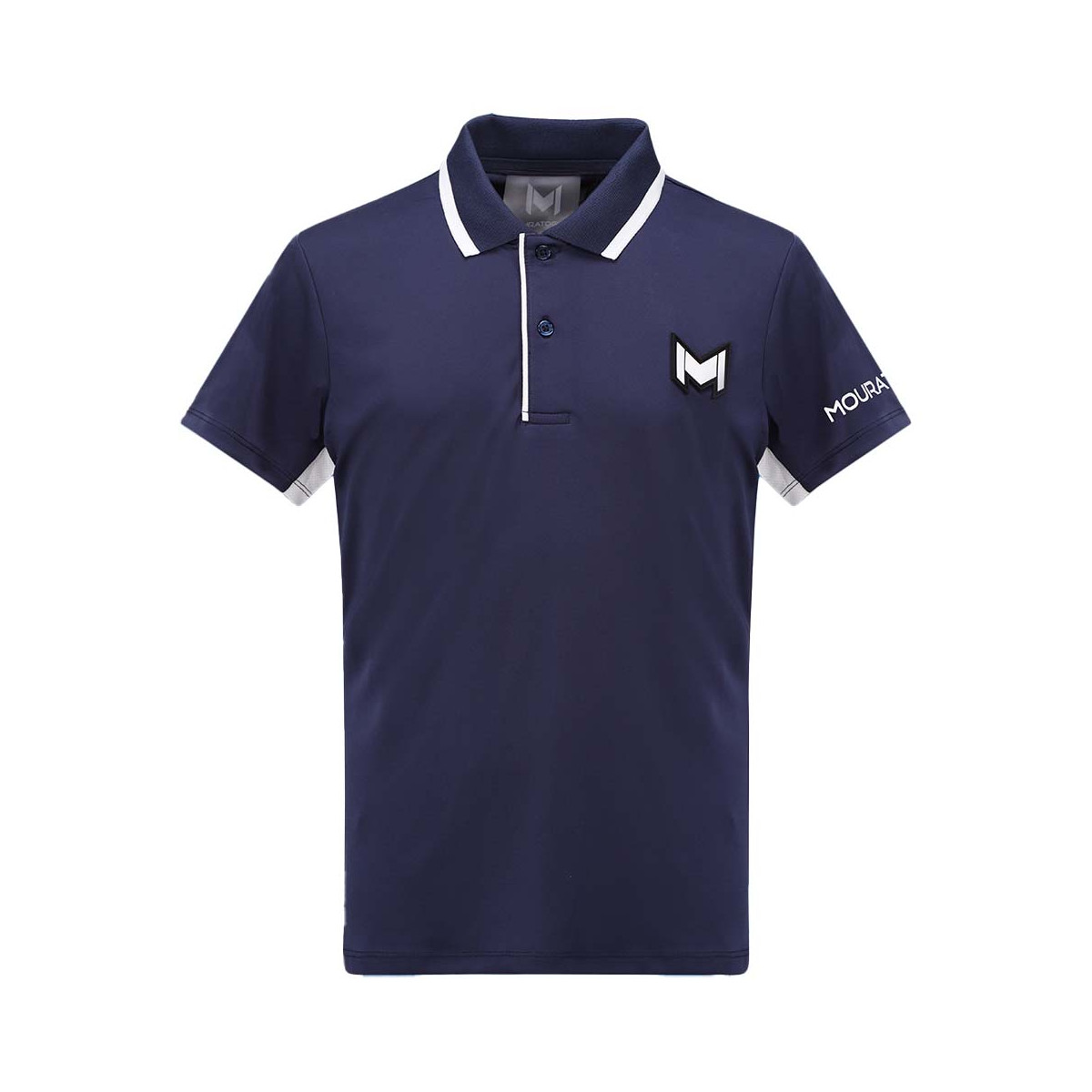 Polo Mouratoglou Match Garçon Bleu marine