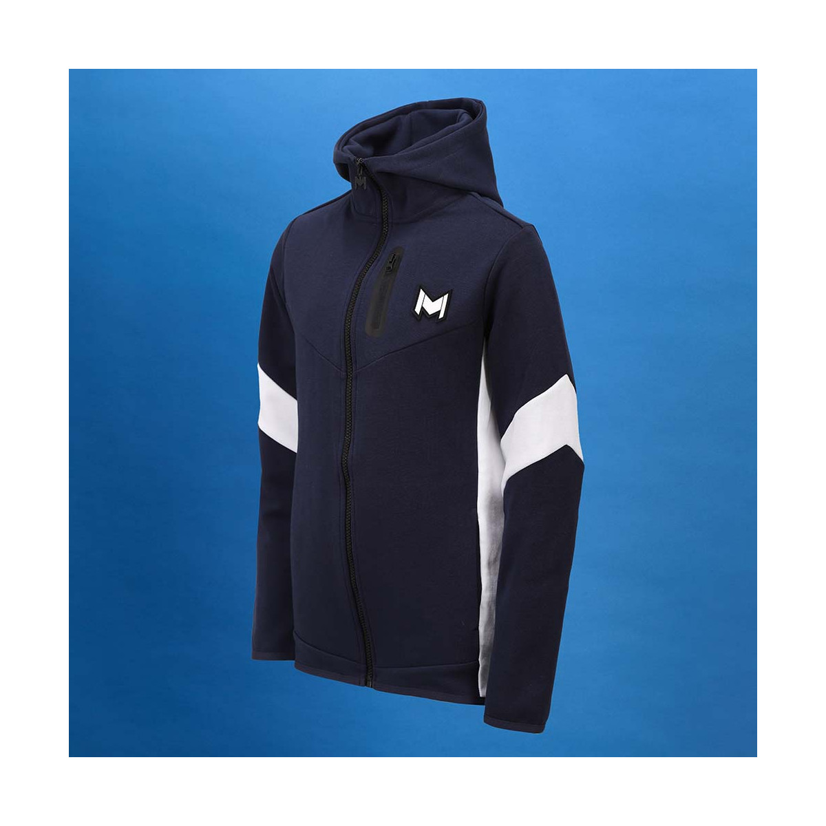 Veste à capuche Mouratoglou Garçon Bleu marine