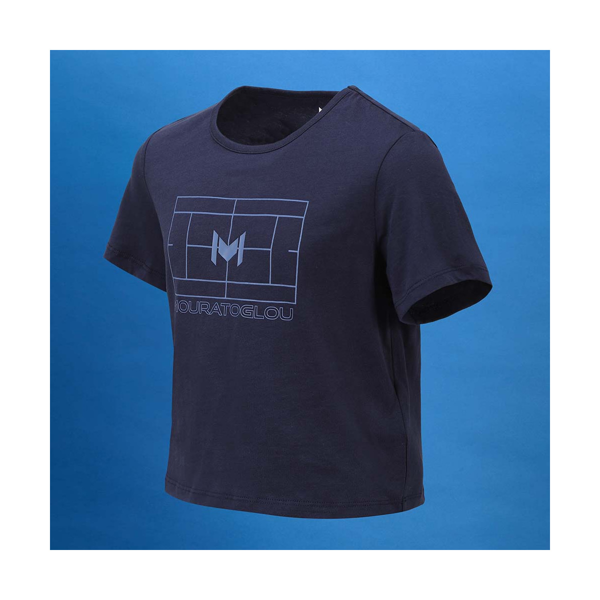 Mouratoglou Training Dames T-shirt Marineblauw