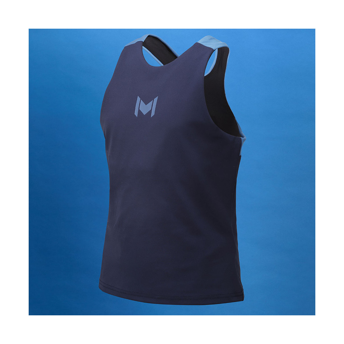 Débardeur Mouratoglou Match Fille Bleu marine