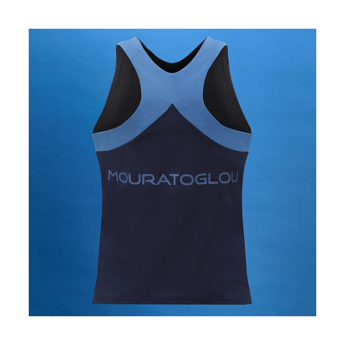 Débardeur Mouratoglou Match Fille Bleu marine