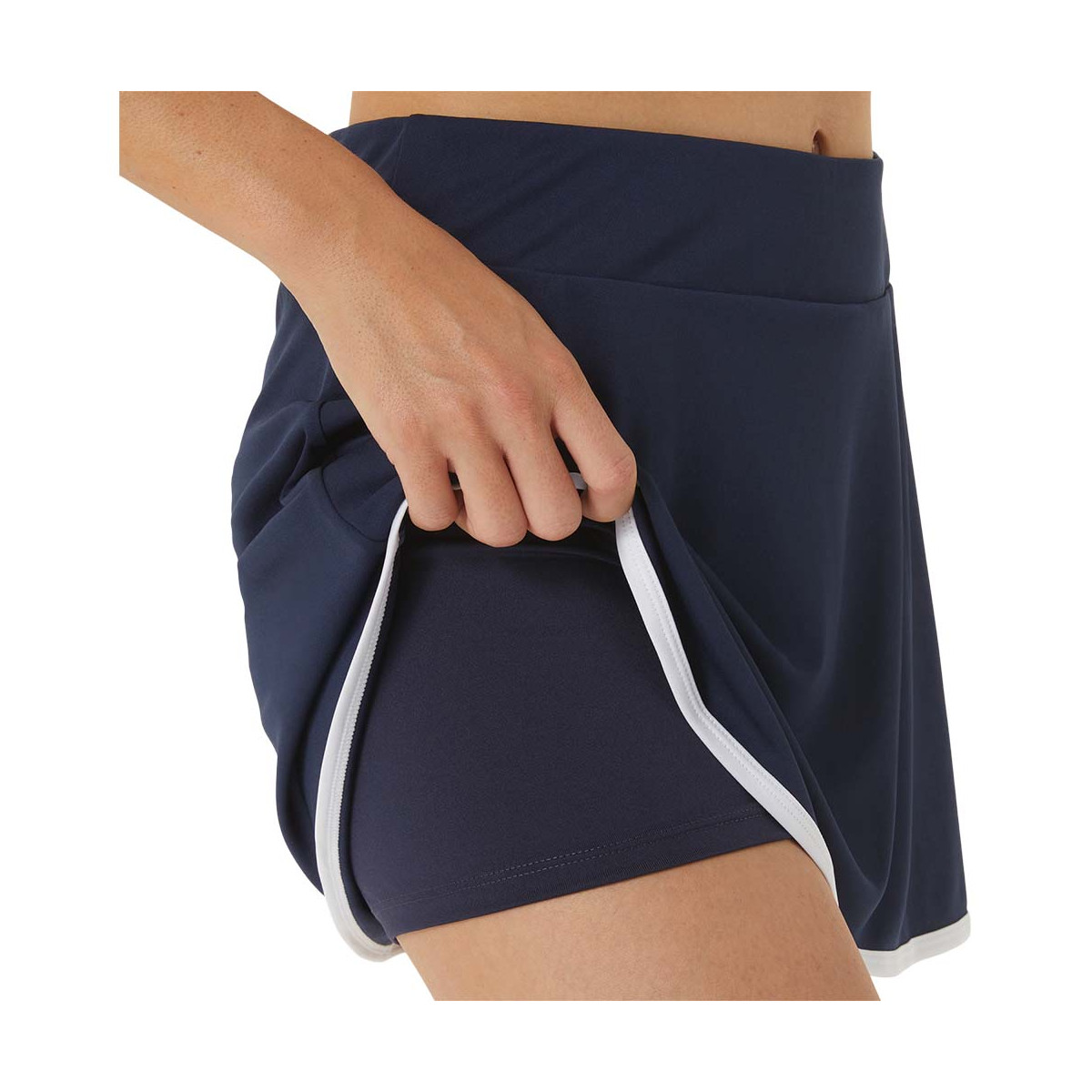 Asics Court Shorts Dames Zwart