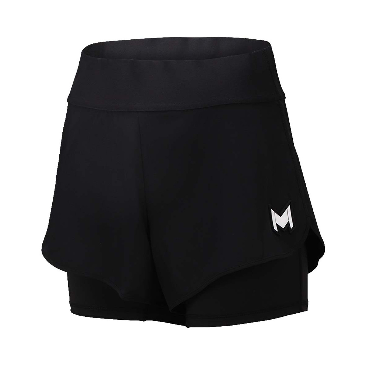 Mouratoglou Match Dames Shorts Wit