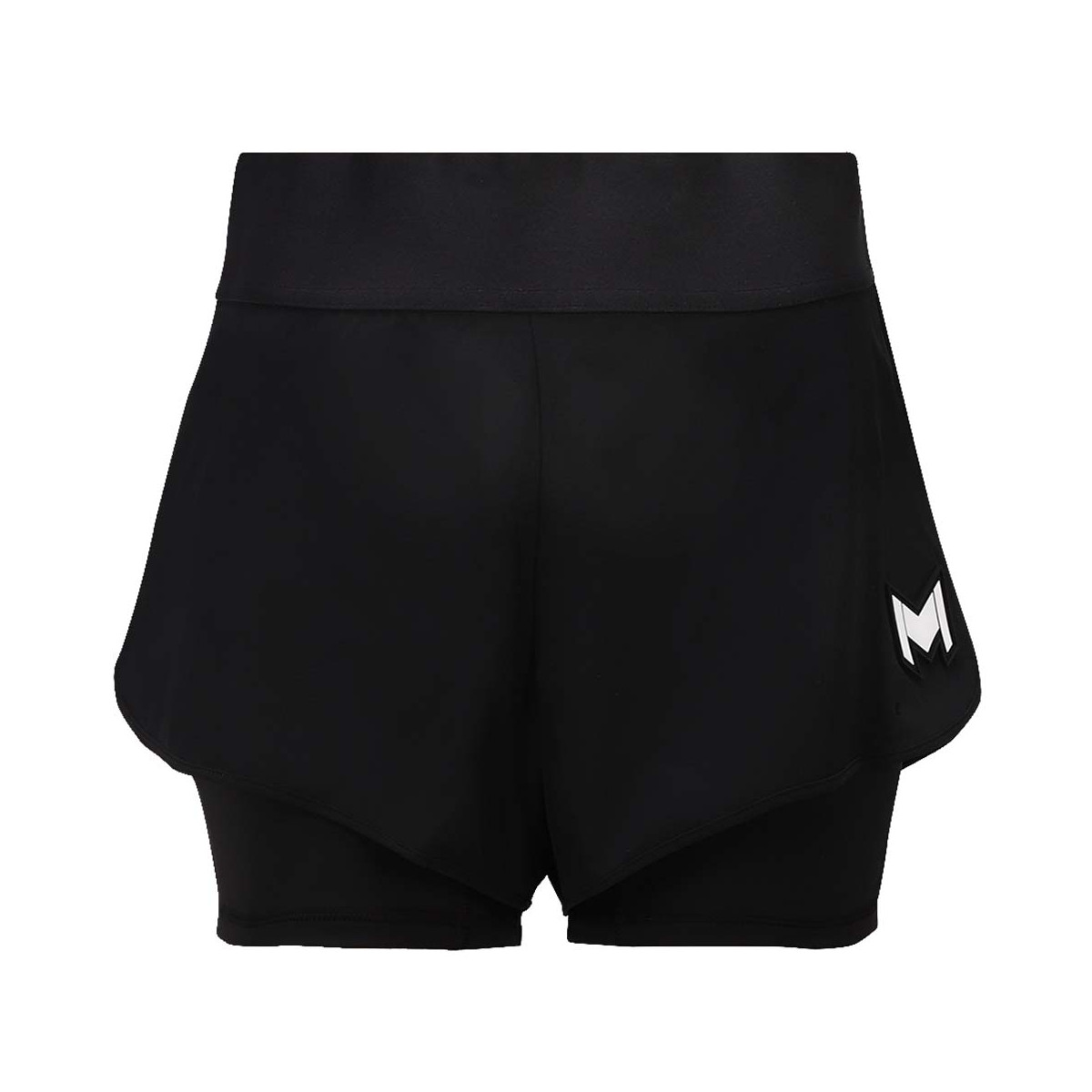 Mouratoglou Match Dames Shorts Wit