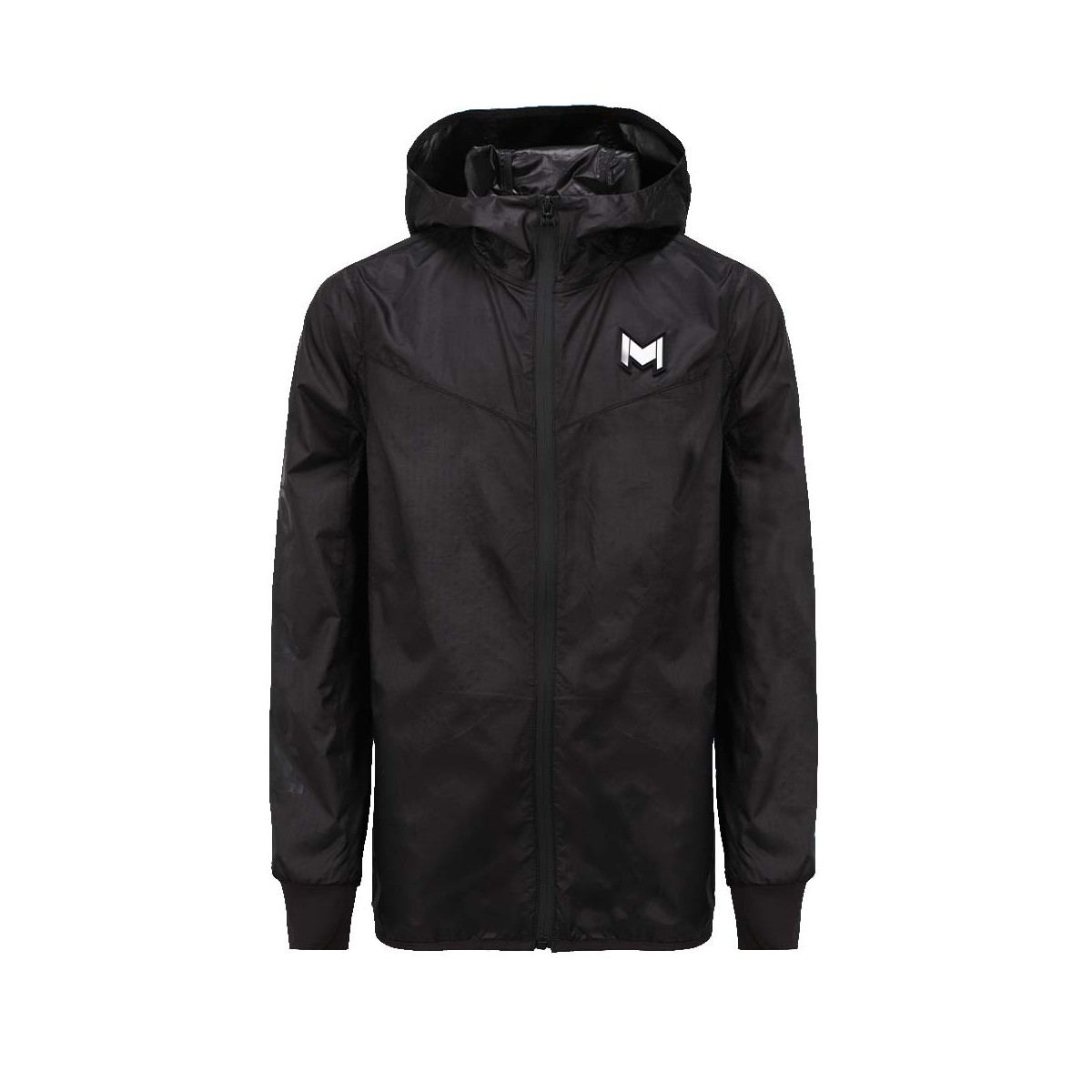 Veste à capuche Mouratoglou Fille Noir