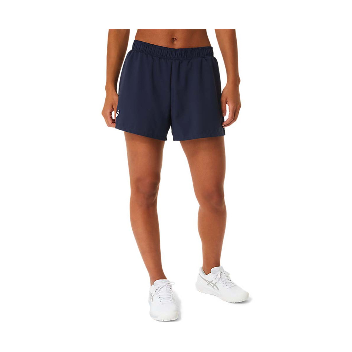 Short Asics Court Femme Bleu marine