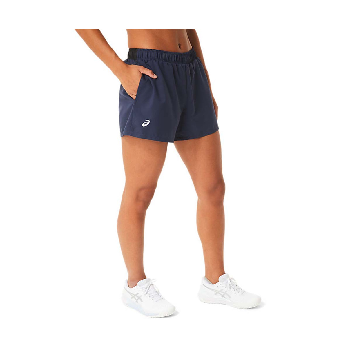 Asics Court Shorts Dames Marineblauw