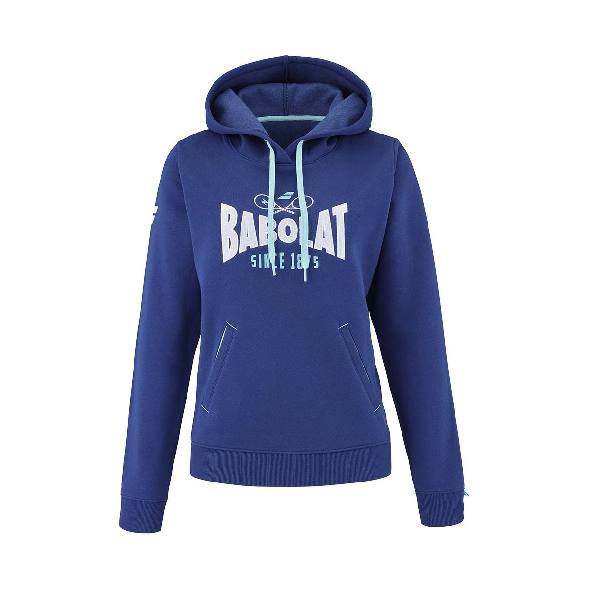 Sweat à capuche Babolat Exercise Femme Bleu
