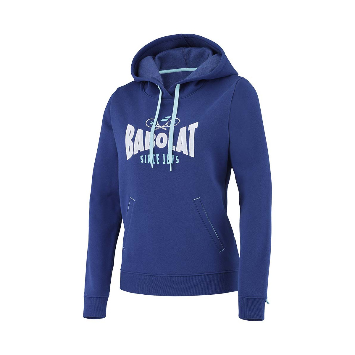 Sweat à capuche Babolat Exercise Femme Bleu