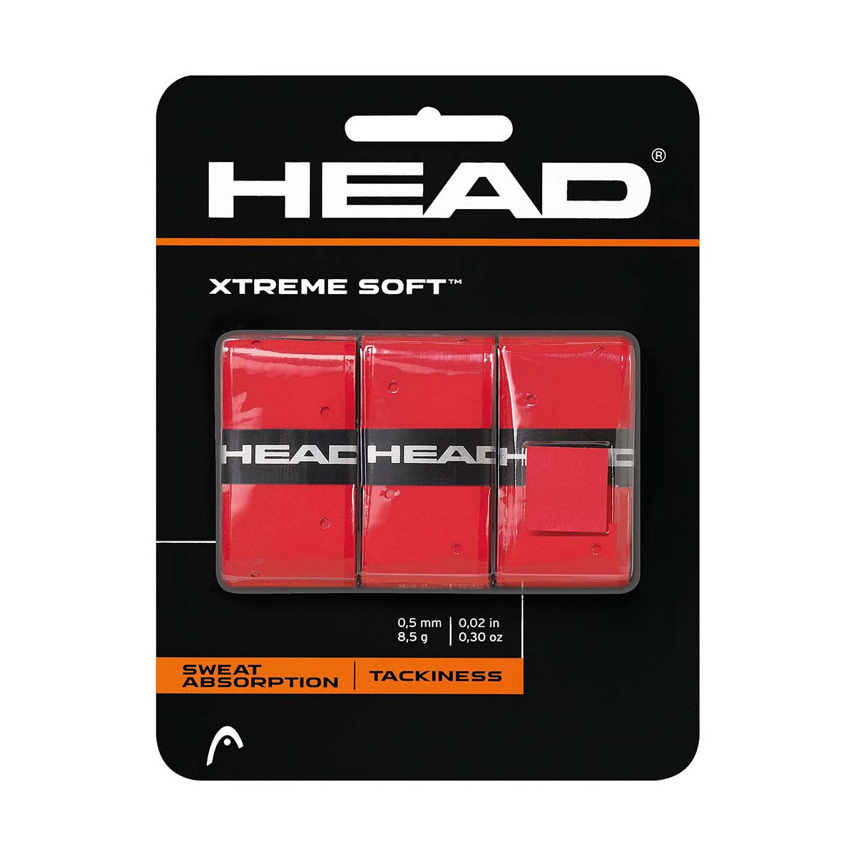 Surgrips Head Xtreme Soft Rouge x 3