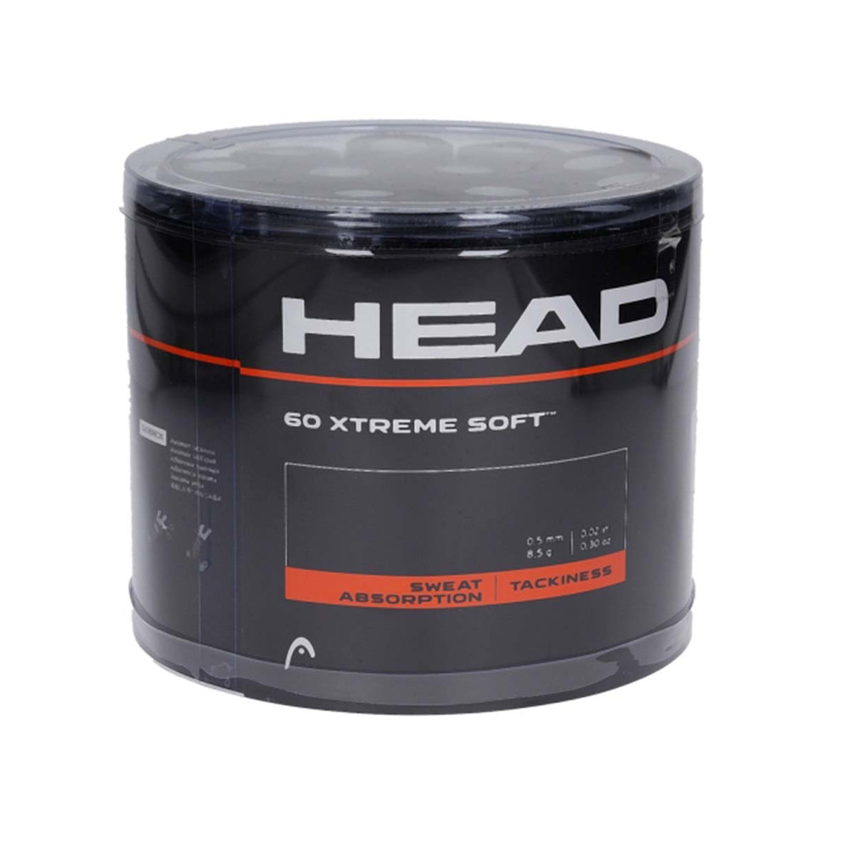 Surgrips Head Xtreme Soft Noir x 60