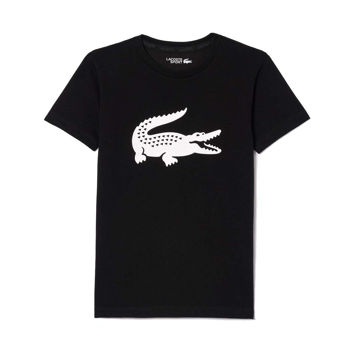 T-Shirt Lacoste Sport Junior Noir