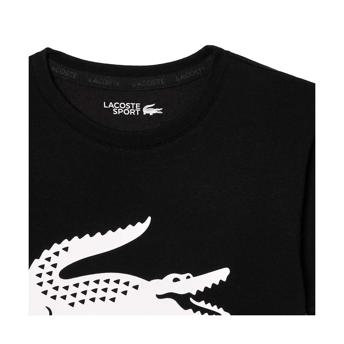 T-Shirt Lacoste Sport Junior Noir