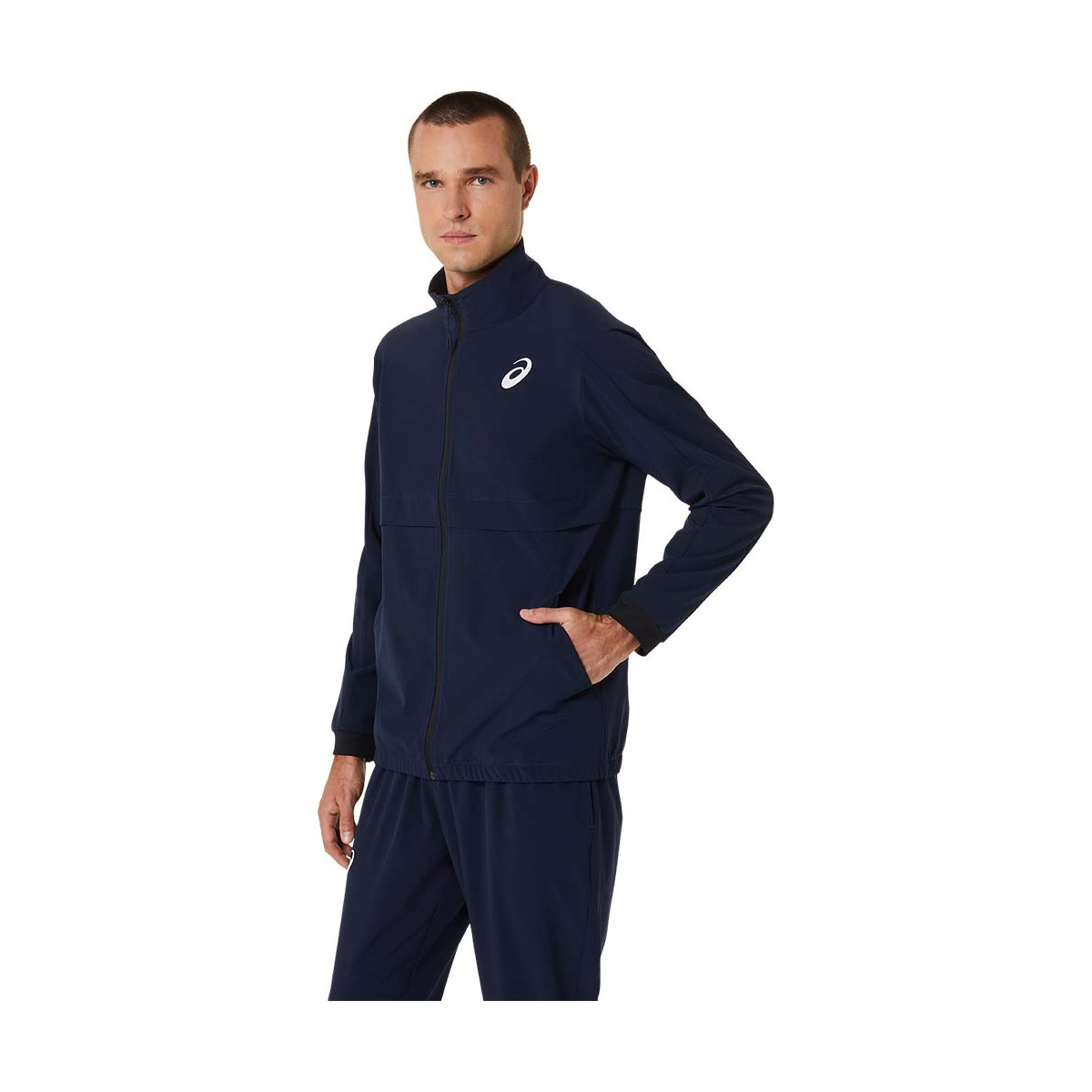 Asics Match Broek Marineblauw