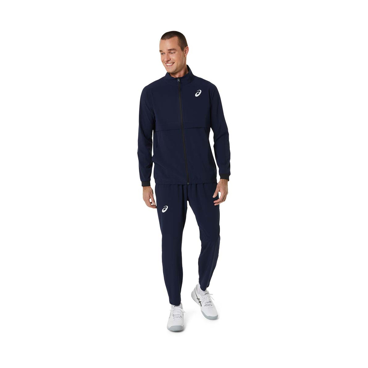 Asics Match Broek Marineblauw