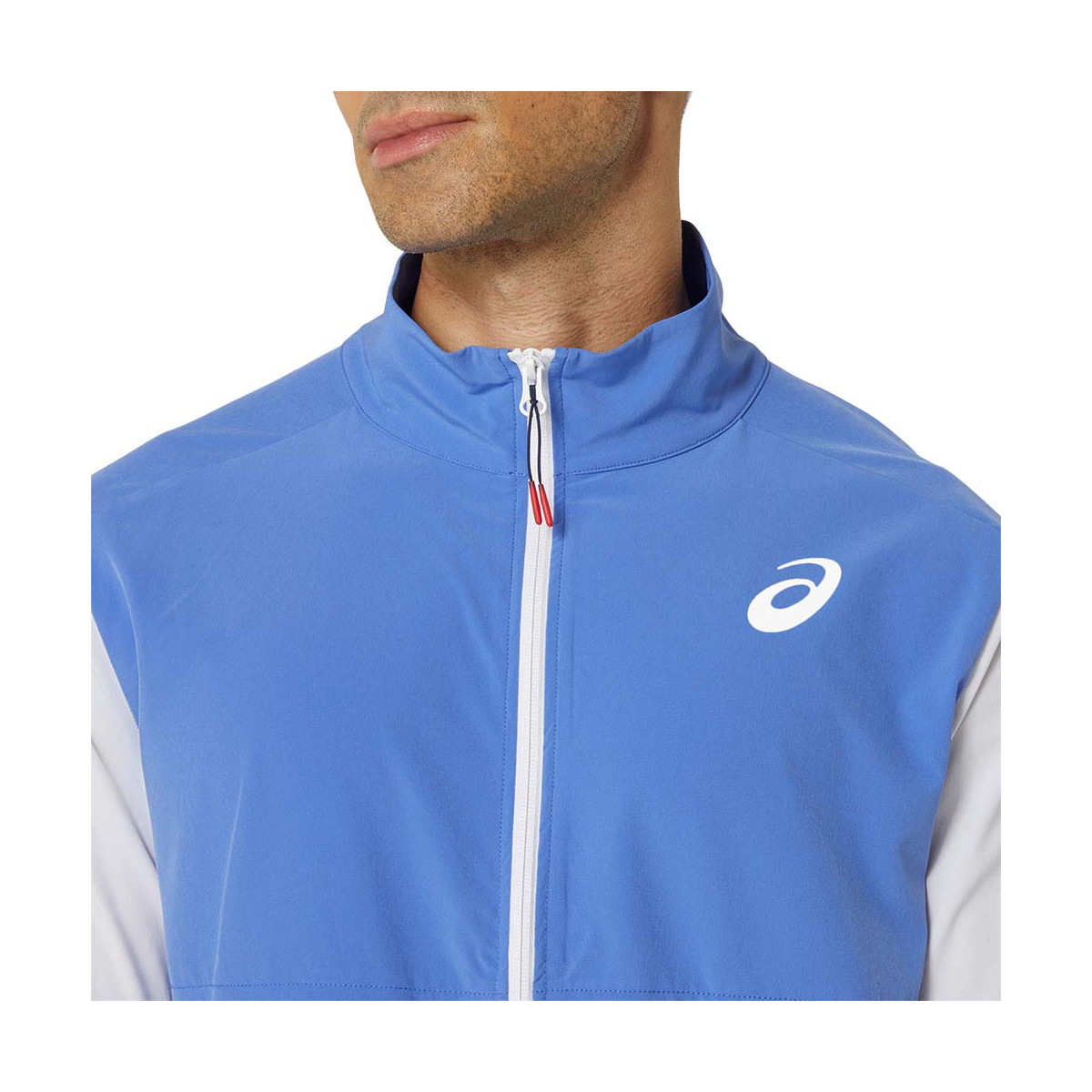 Veste Asics Match Bleu / Blanc