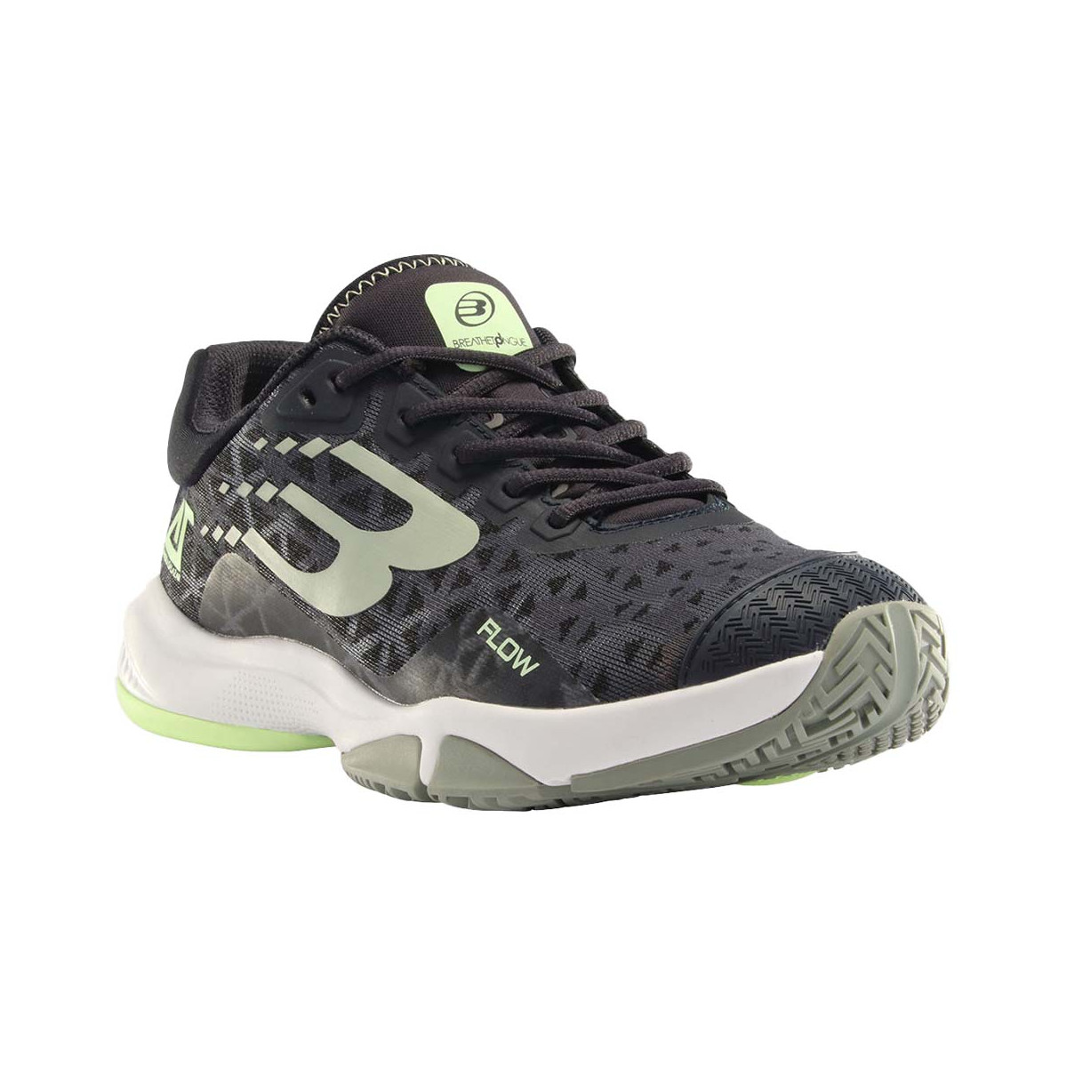 Bullpadel Flow Hybrid Fly 23I Damesschoenen Zwart/Fuchsia