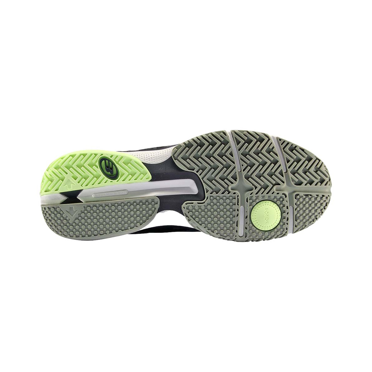 Bullpadel Flow Hybrid Fly 23I Damesschoenen Zwart/Fuchsia