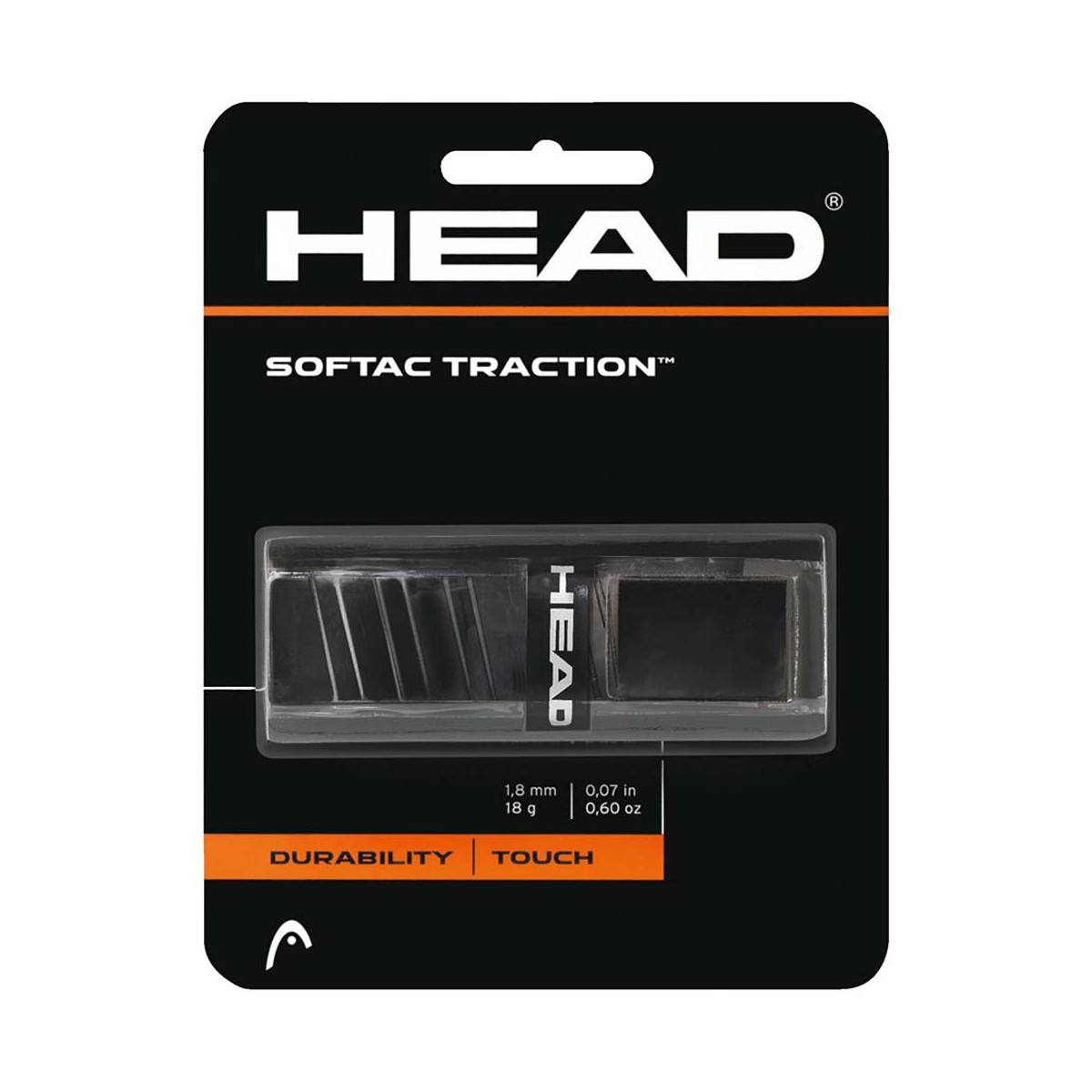 Head Dual Absorbing Zwart grip