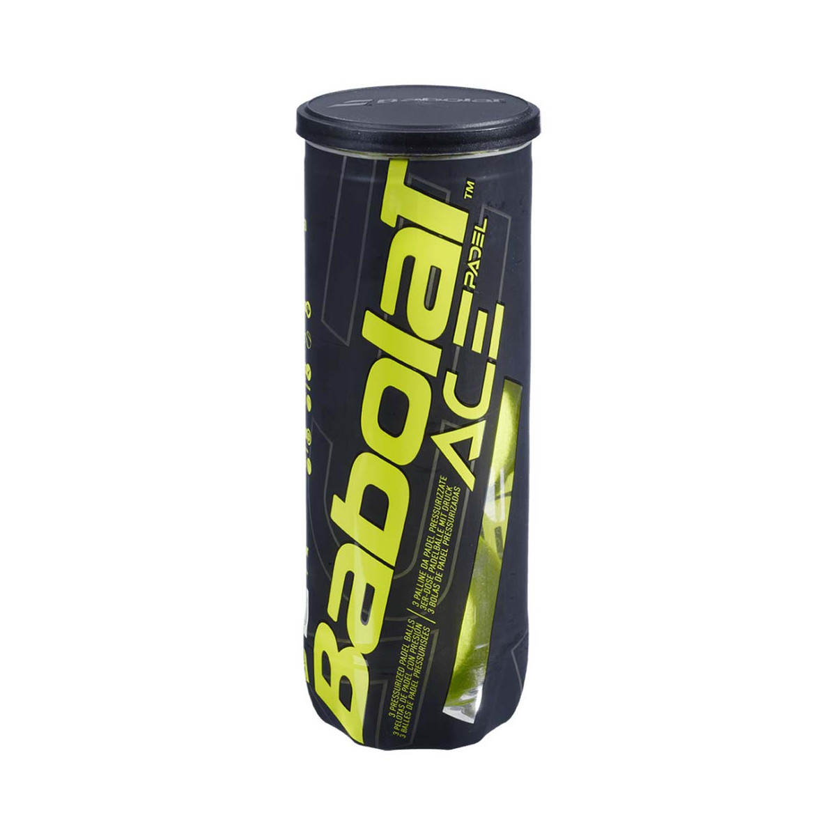 Babolat Court Padel 3 stuks geel