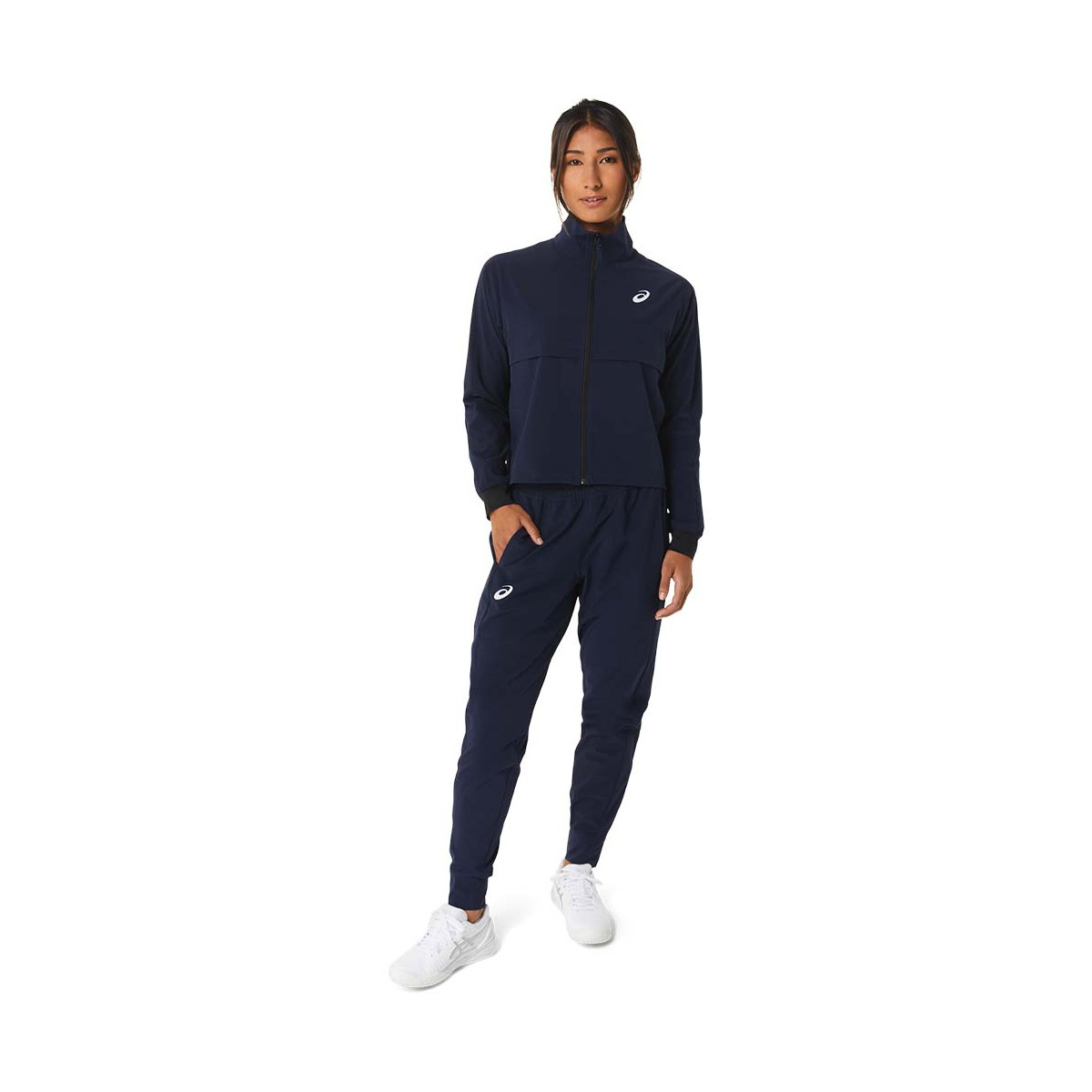 Asics Match Broek Dames Marineblauw