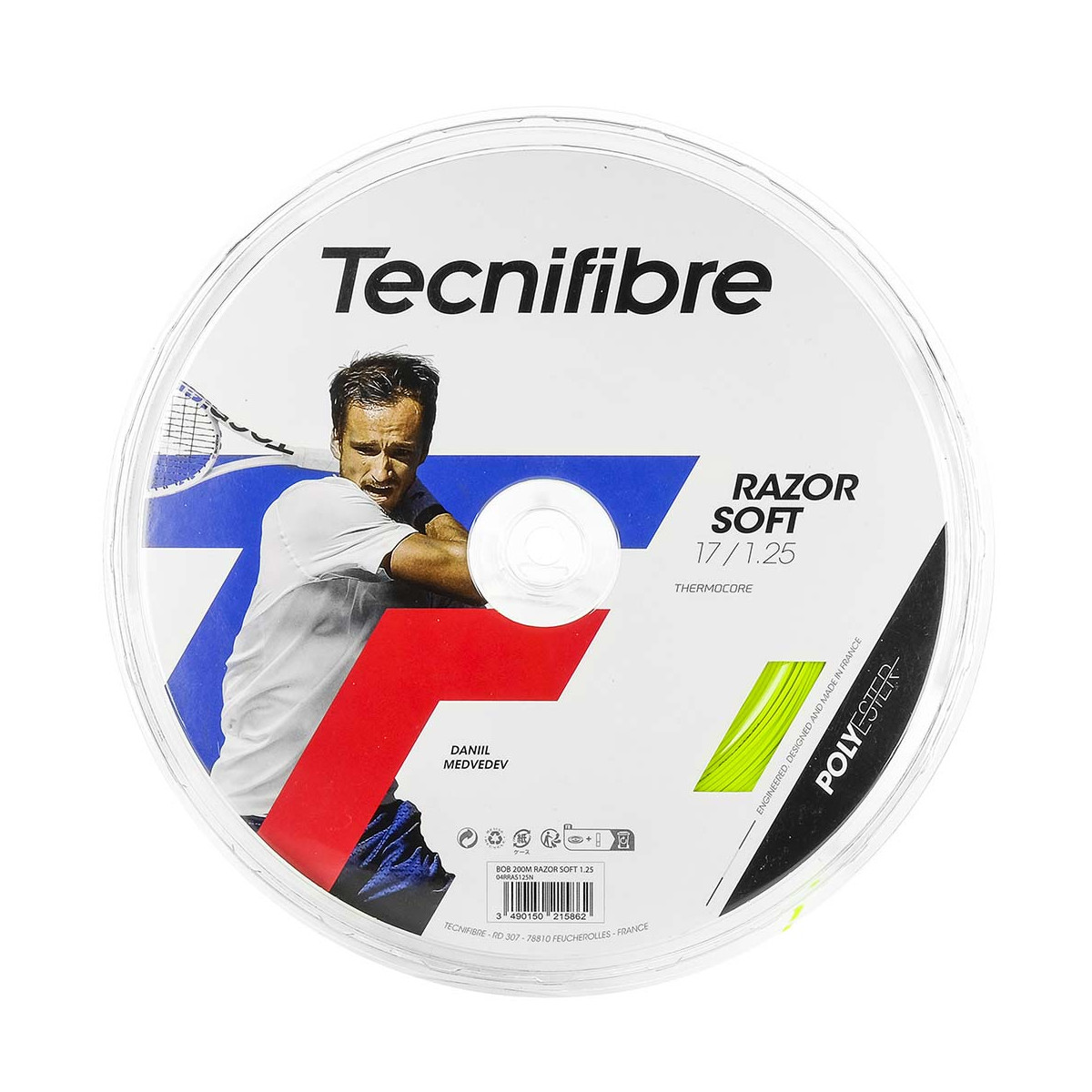 Tecnifibre Razor Soft Lime 200m rol