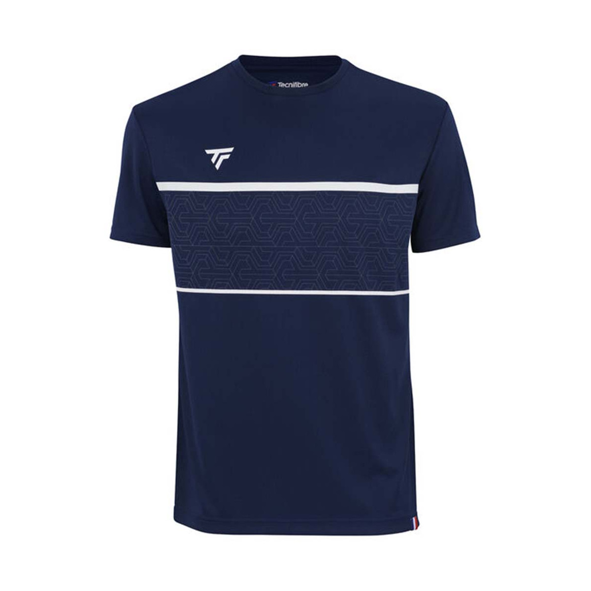 T-Shirt Tecnifibre Team Tech Garçon Bleu Marine
