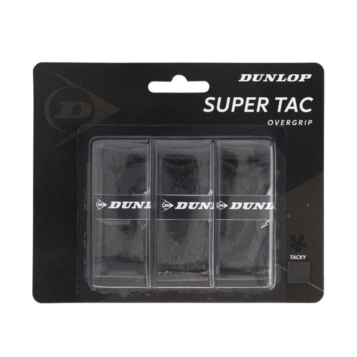 Dunlop U-Sweat Zwart Overgrips x 3