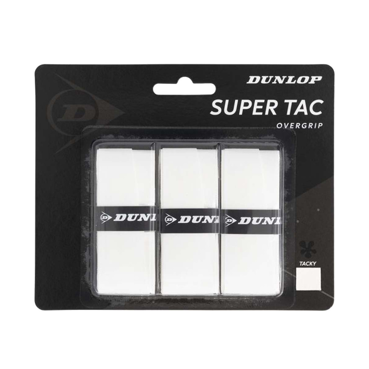 Dunlop Super Tac Zwart Overgrips x 3
