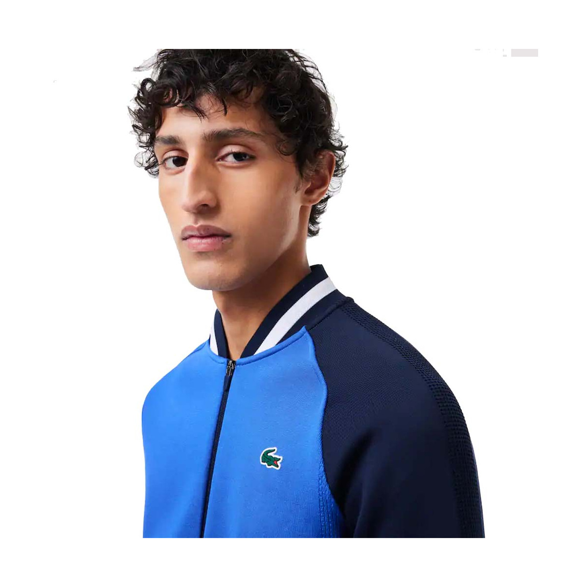 Veste zippée Lacoste Tennis x Daniil Medvedev Bleu / Bleu marine