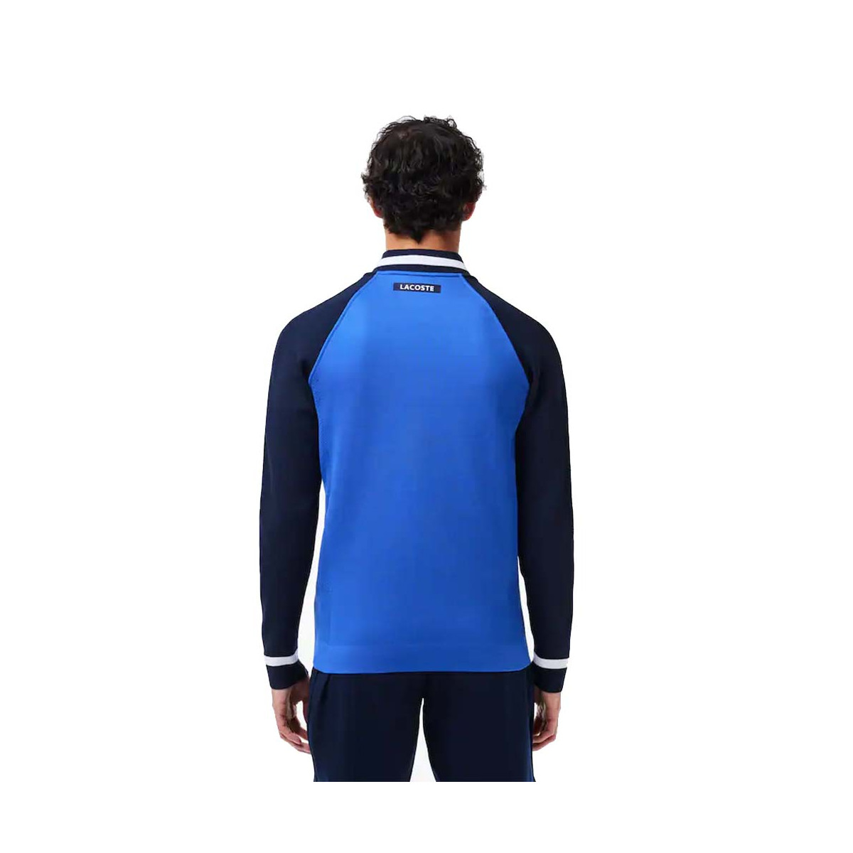 Veste zippée Lacoste Tennis x Daniil Medvedev Bleu / Bleu marine