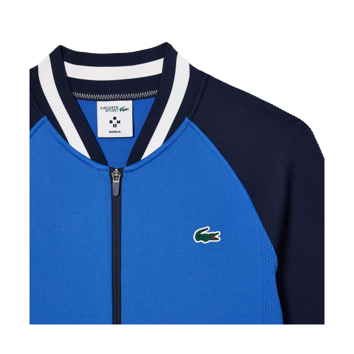 Veste zippée Lacoste Tennis x Daniil Medvedev Bleu / Bleu marine