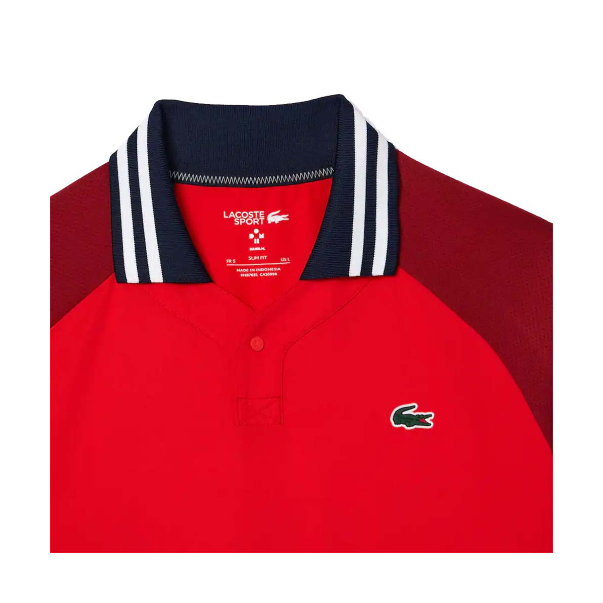 Lacoste Tennis Melbourne Daniil Medvedev groen polo