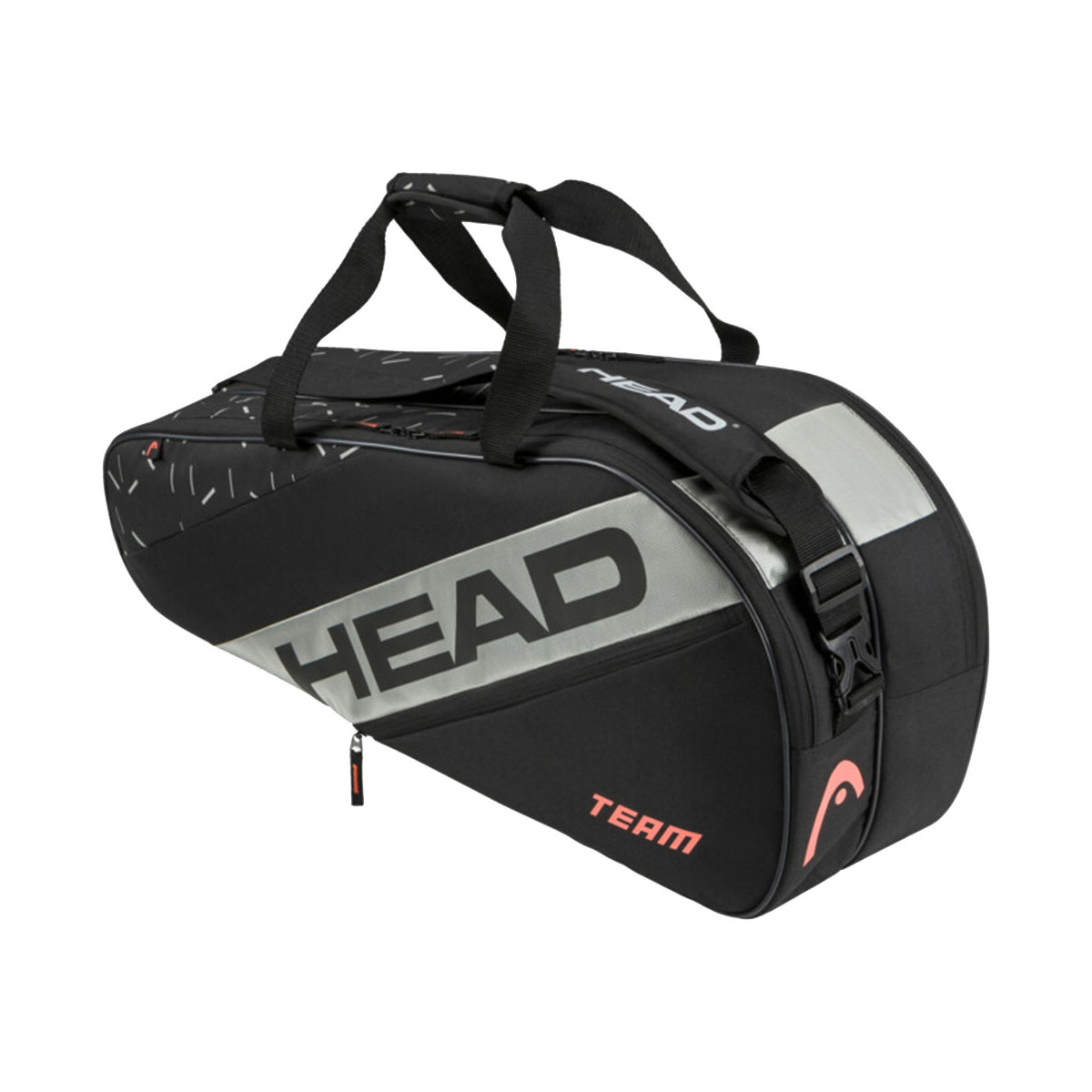 Head Team S 3R Zwart / Oranje tas