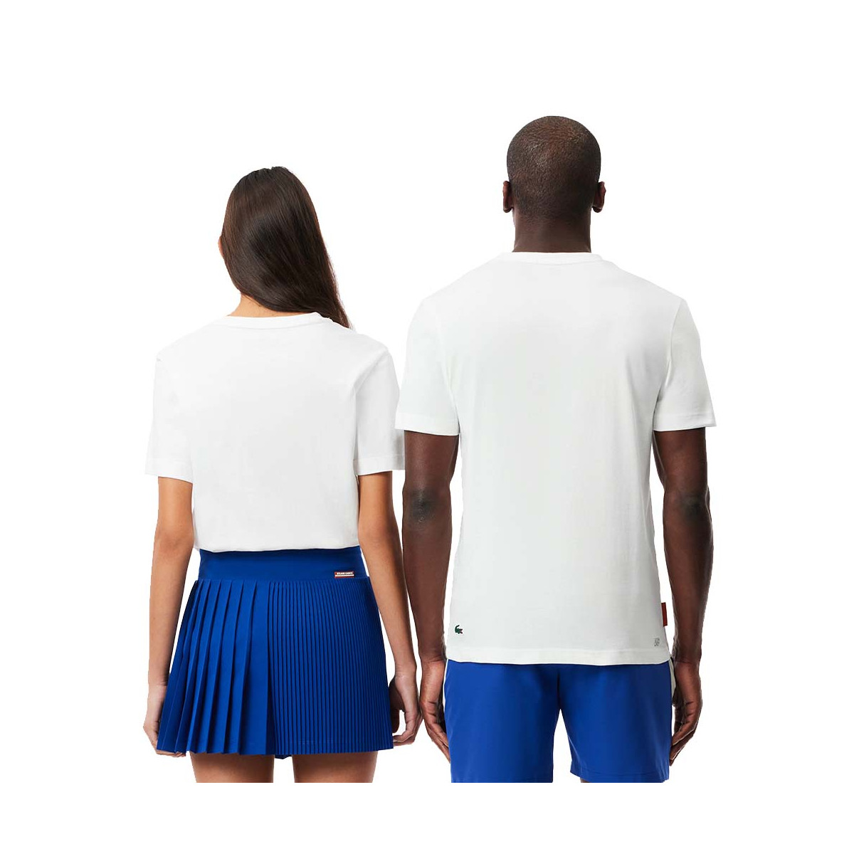 Lacoste Sport Roland Garros Unisex Marineblauw T-shirt