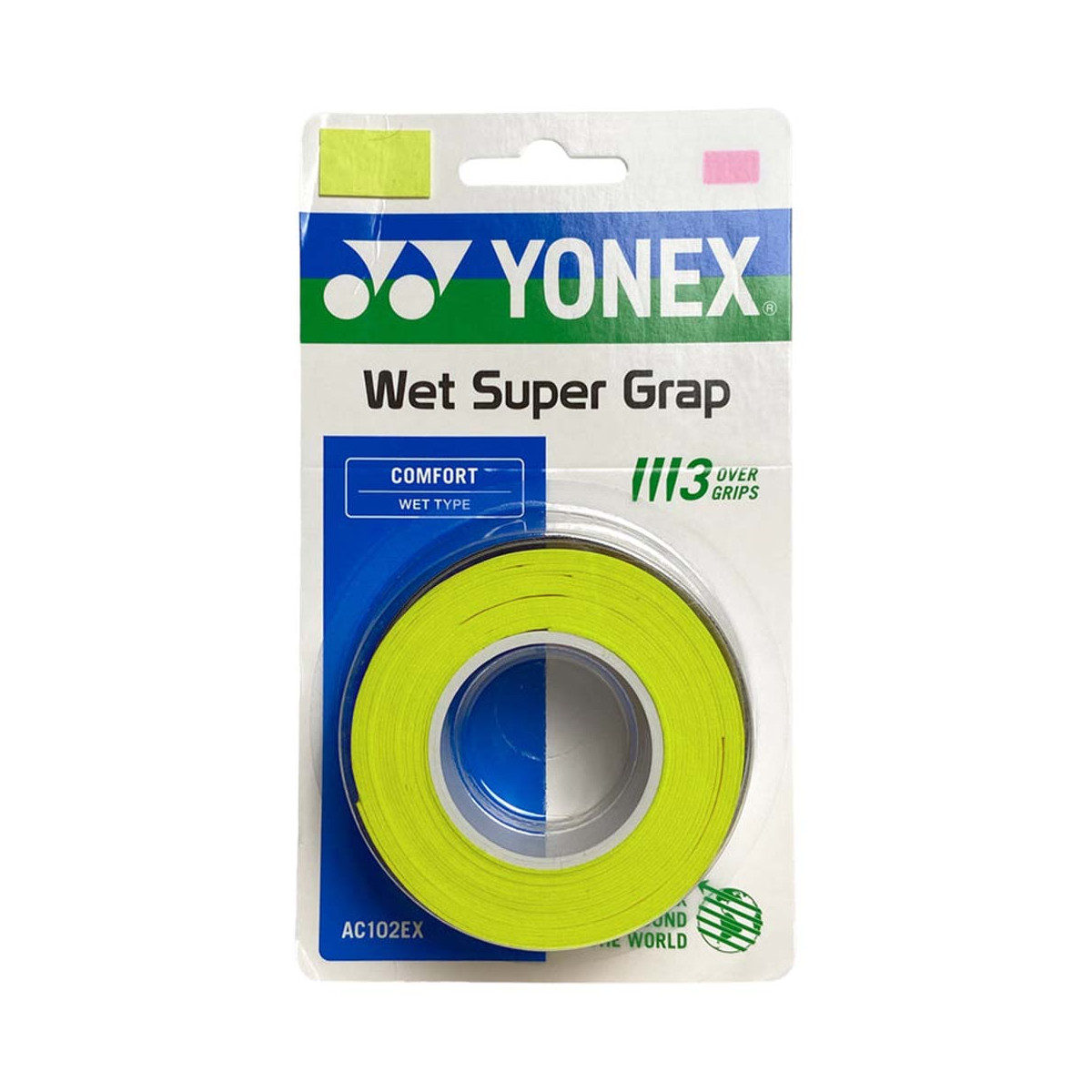 Yonex Wet Super Grap Turkoois x 3 overgrips