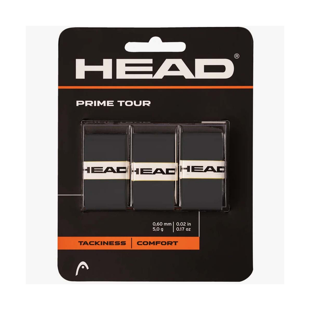 Head Overgrip Prime Tour x 3 Arancione
