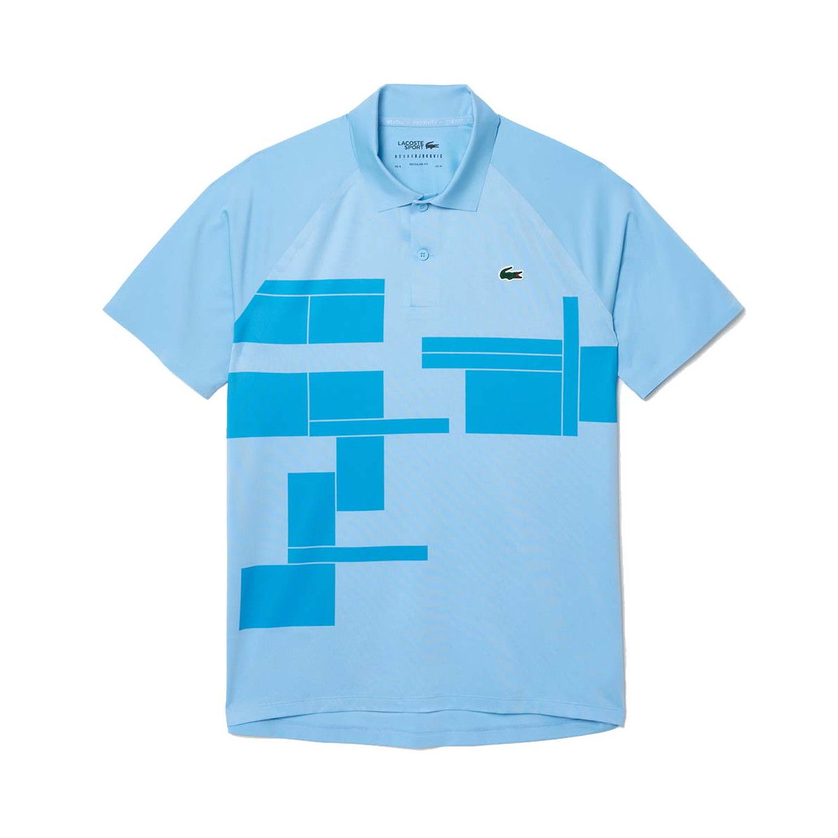 Polo Lacoste Tennis Novak Djokovic Player Bleu