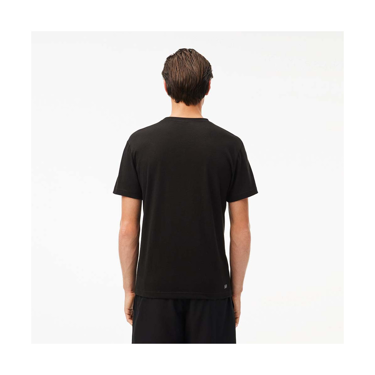 Lacoste Sport-T-shirt Zwart