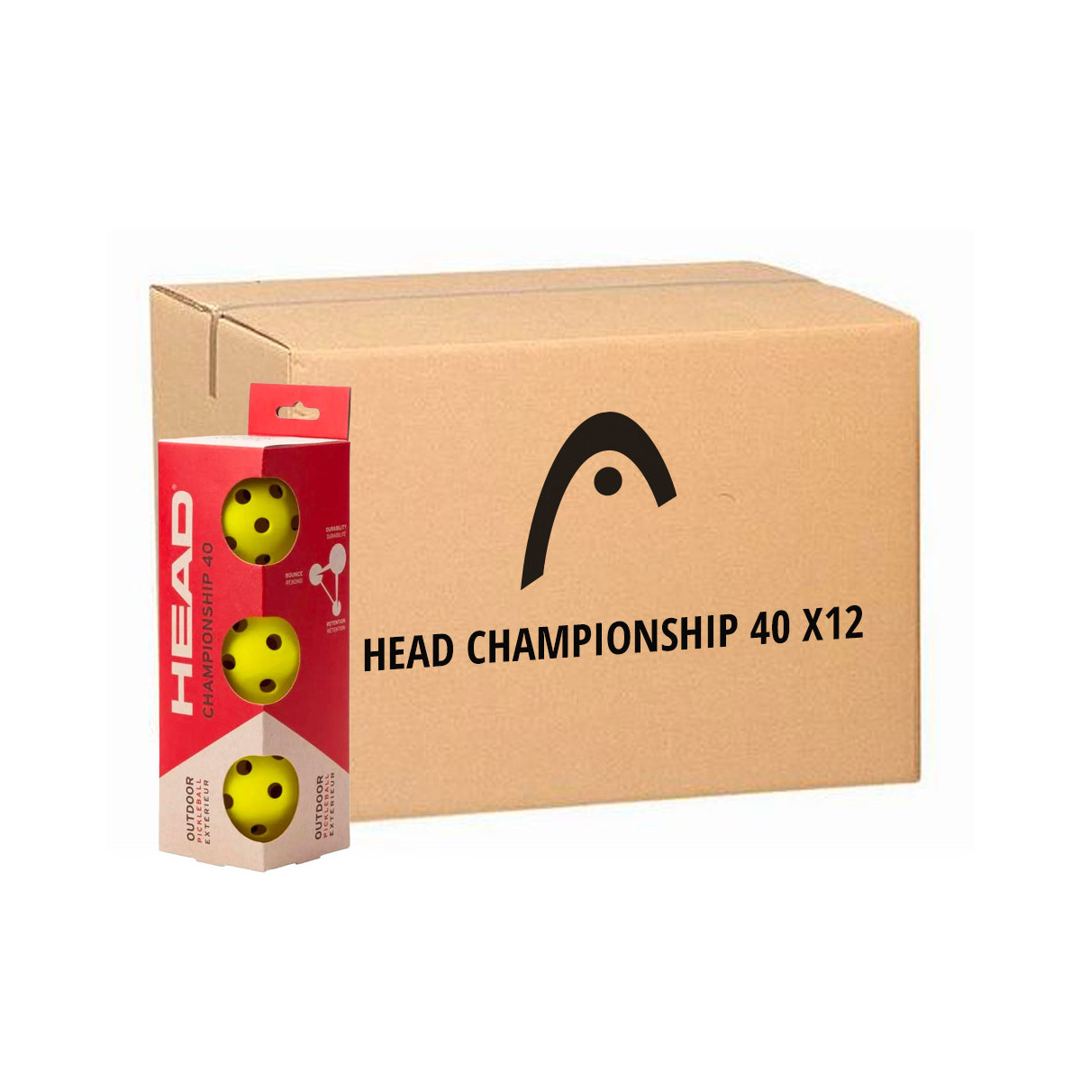 12 Dozen van 3 Head Championship 40 Pickleball Ballen