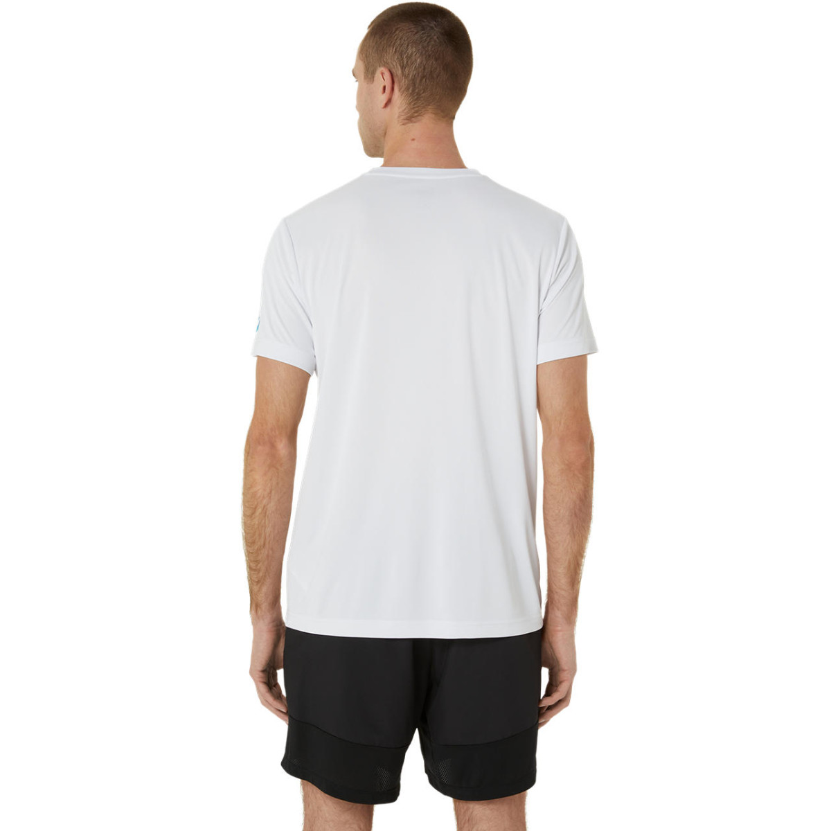 Asics Match T-Shirt Blauw