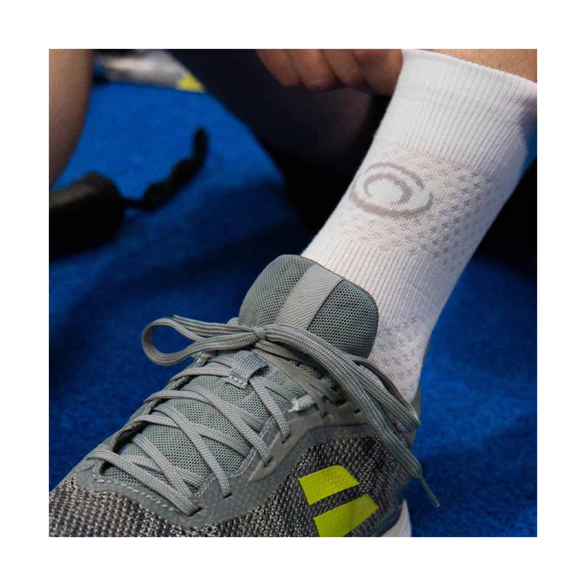 Chaussettes BV Sport Padel Haute Blanc