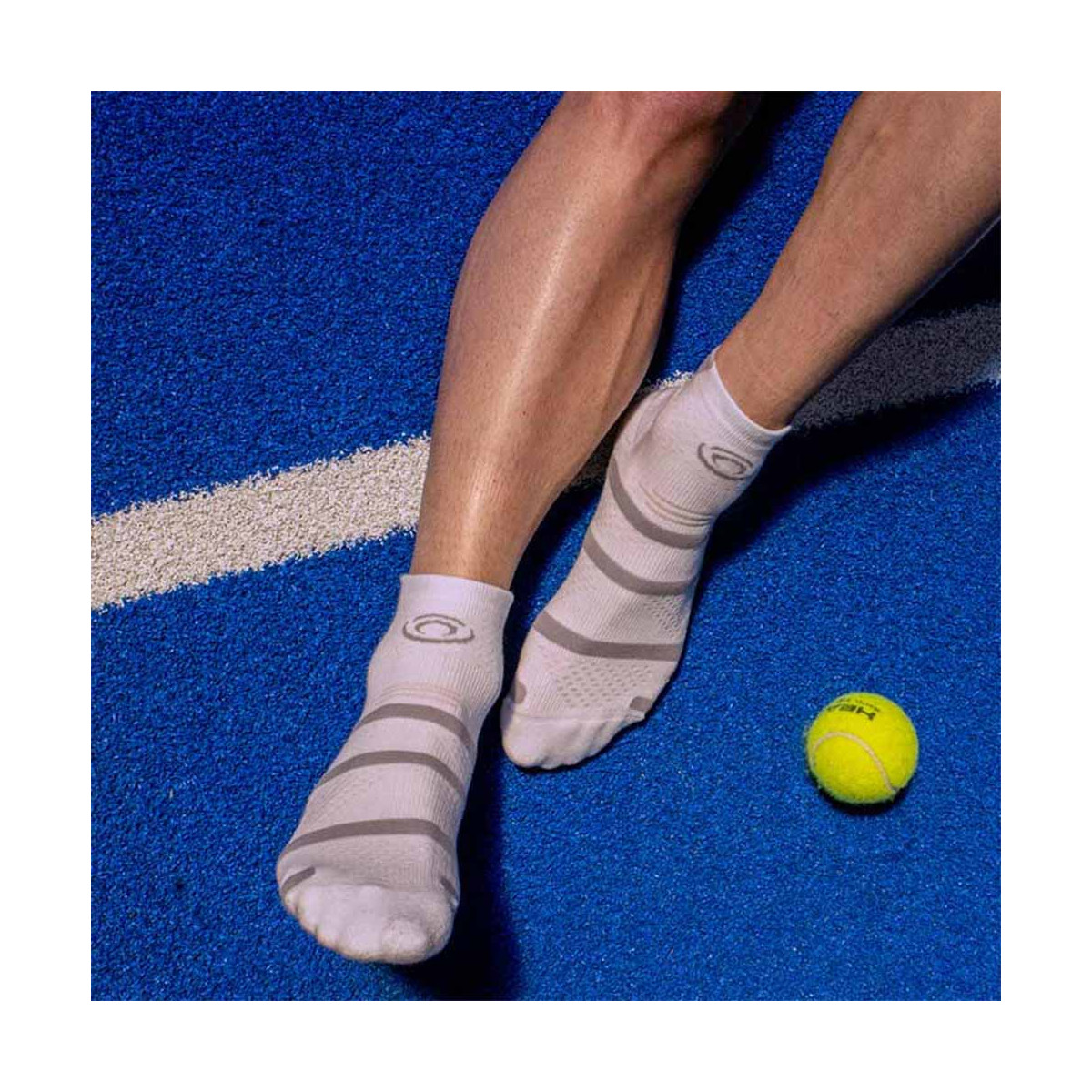 BV Sport Padel Korte Sokken Zwart