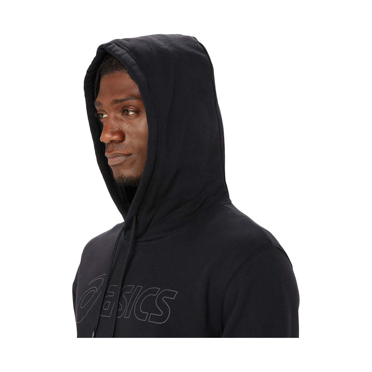 Asics Logo Hoodie Marineblauw
