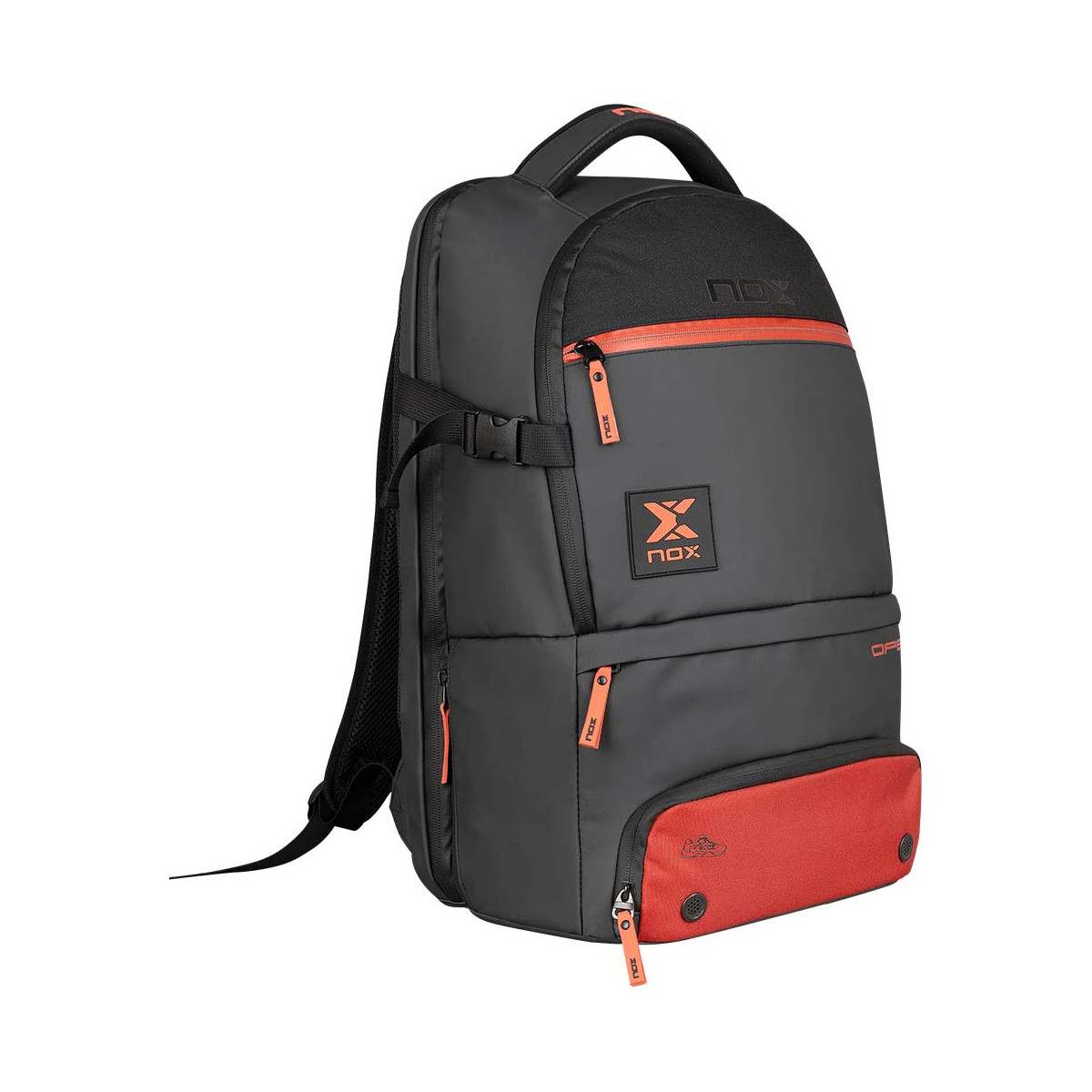 Nox Luxury Open Series Zwart / Rood rugzak