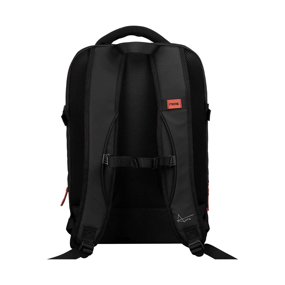 Nox Luxury Open Series Zwart / Rood rugzak