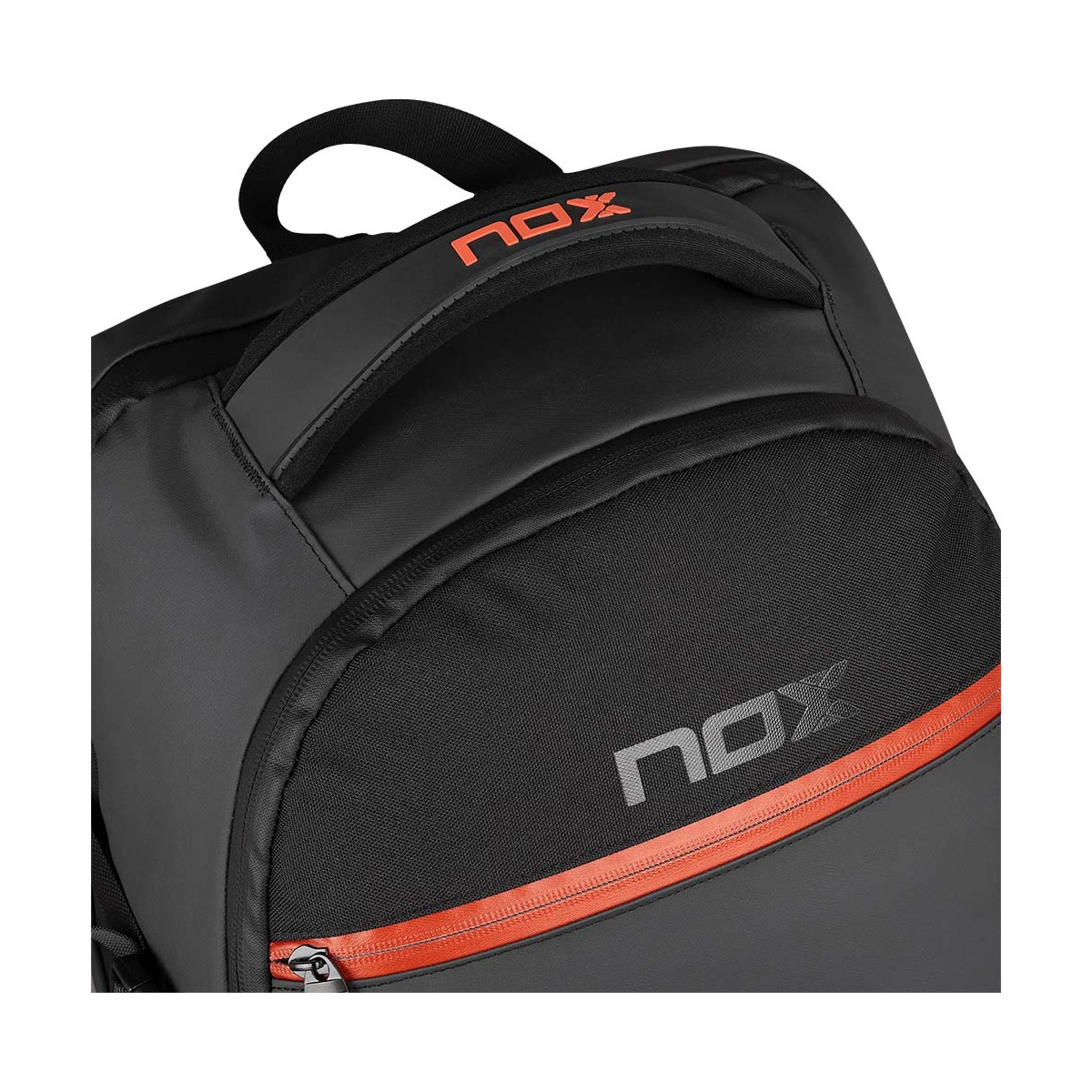 Nox Luxury Open Series Zwart / Rood rugzak