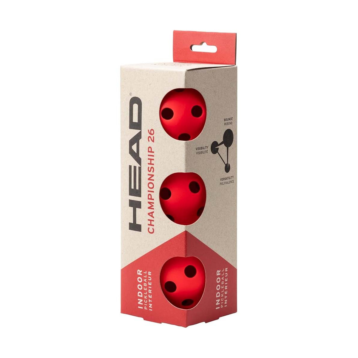 Head Championship 40 Pickleball Ballen x3