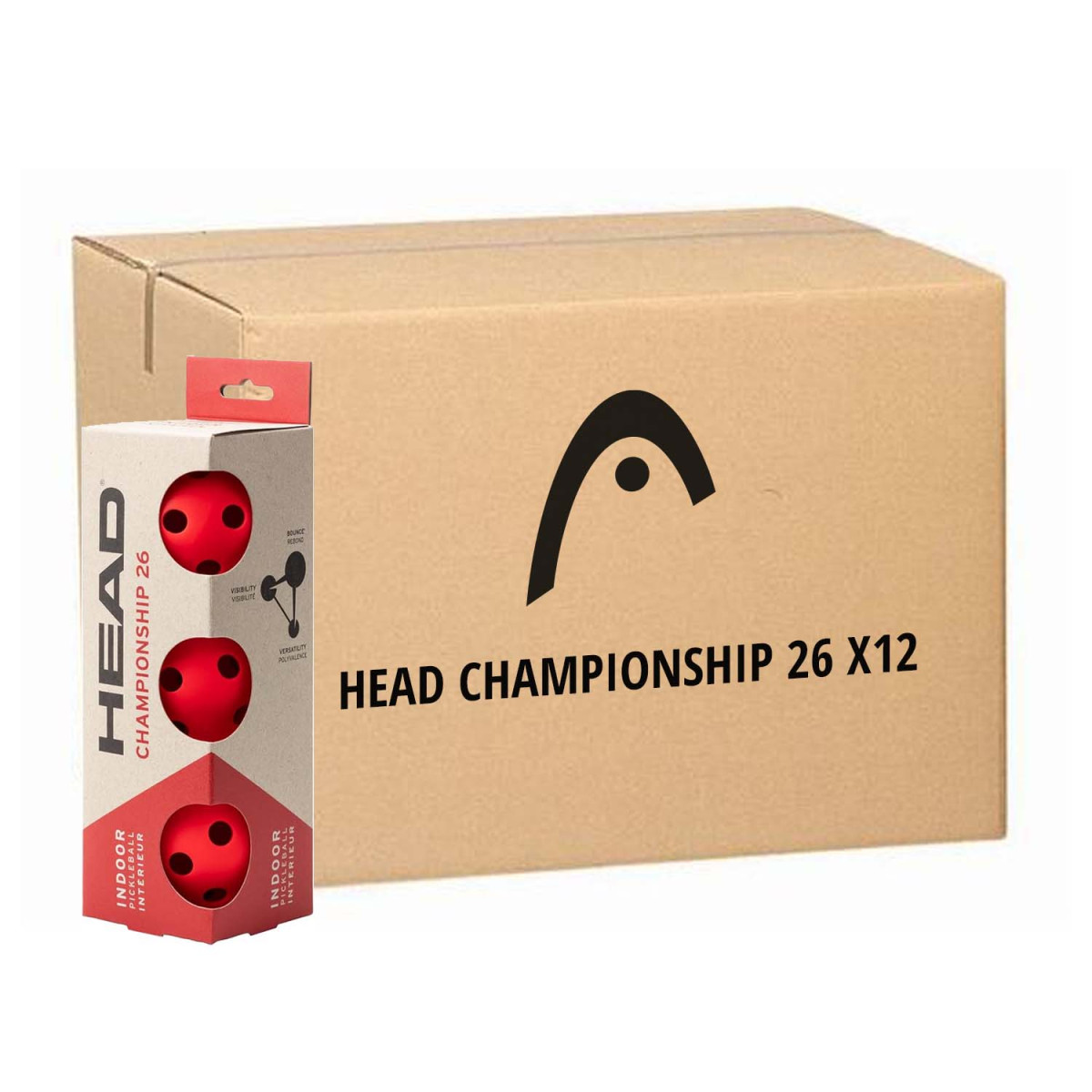 12 Dozen van 3 Head Championship 40 Pickleball Ballen